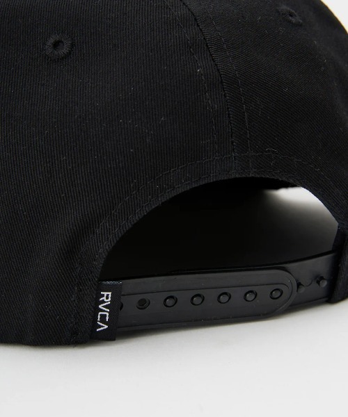RVCA(ルーカ)の「RVCA メンズ RVCA TWILL SNAPBACKキャップ 【2025年春夏モデル】/ルーカロゴ刺繍スナップバックキャップ(帽子)(キャップ・メンズ・ブラック系その他/ブラック/ブラウン系その他/ナチュラル・FREE)」の10枚目の写真