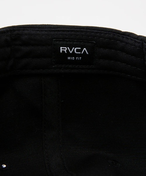 RVCA(ルーカ)の「RVCA メンズ RVCA TWILL SNAPBACKキャップ 【2025年春夏モデル】/ルーカロゴ刺繍スナップバックキャップ(帽子)(キャップ・メンズ・ブラック系その他/ブラック/ブラウン系その他/ナチュラル・FREE)」の12枚目の写真