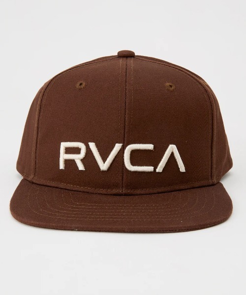 RVCA(ルーカ)の「RVCA メンズ RVCA TWILL SNAPBACKキャップ 【2025年春夏モデル】/ルーカロゴ刺繍スナップバックキャップ(帽子)(キャップ・メンズ・ブラック系その他/ブラック/ブラウン系その他/ナチュラル・FREE)」の17枚目の写真