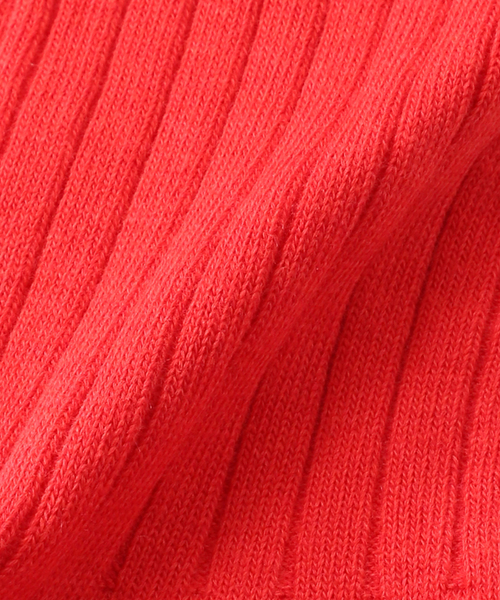 THE SOX（ザ ソックス）の「【THE SOX / ザ・ソックス】メランジリブ ソックス（ソックス/靴下・メンズ・ブラック/ホワイト/グリーン/レッド/ベージュ・FREE）」の6枚目の写真