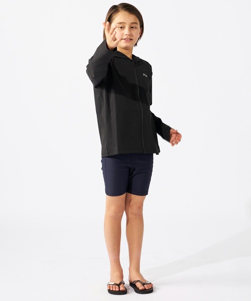 FILA x THUG ステッチスナップパーカー THUG CLUB】THUG x FILA Stitch Snap Hoodie 日本未入荷 (Thug