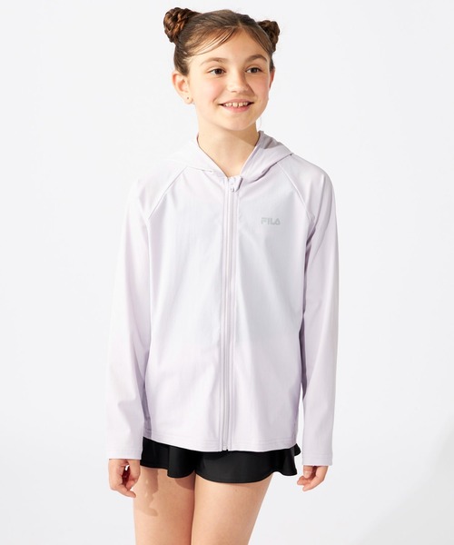FILA（フィラ）の「撥水ストレッチパーカー（パーカー・キッズ・ブラック/ラベンダー/ネイビー・130/140/150/160/170）」の11枚目の写真