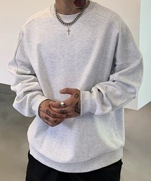 CERCA | 【NOWLE】無地 シンプル クルーネック トレーナー/スウェット(スウェット)