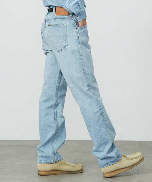 Lee x WDS 101Z Denim PT SEAホワイトデニムパンツ セール】Lee/リー【股下長め(83cm)】AMERICAN RIDERS 101Z