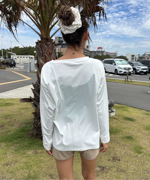 ROXY（ロキシー）の「PICNIC GINGHAM /ロキシー長袖ラッシュガード・サーフTシャツ・ウエストゴムボードショーツ・ブラトップ4点セット(水着)（水着・レディース・グリーン/ターコイズブルー/ブラック・SMALL/MEDIUM/LARGE）」の20枚目の写真