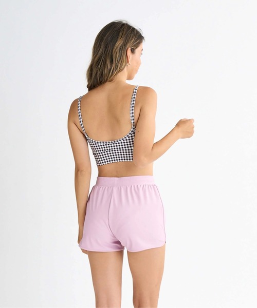 ROXY PICNIC GINGHAM長袖ラッシュTシャツ付き 水着 4点セット Roxy PICNIC GINGHAM ウィメンズ 長袖ラッシュTシャツ付き 水着