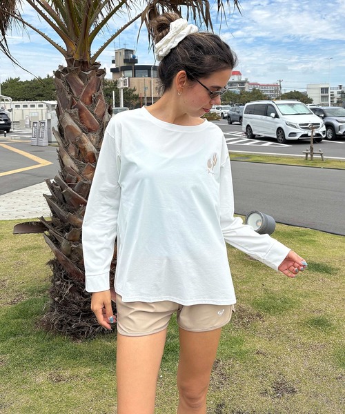 ROXY（ロキシー）の「PICNIC GINGHAM /ロキシー長袖ラッシュガード・サーフTシャツ・ウエストゴムボードショーツ・ブラトップ4点セット(水着)（水着・レディース・グリーン/ターコイズブルー/ブラック・SMALL/MEDIUM/LARGE）」の18枚目の写真