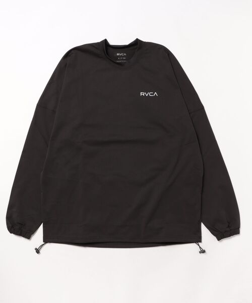 セール】RVCA/ルーカ 長袖ラッシュガード/水陸両用 裾ドローコード