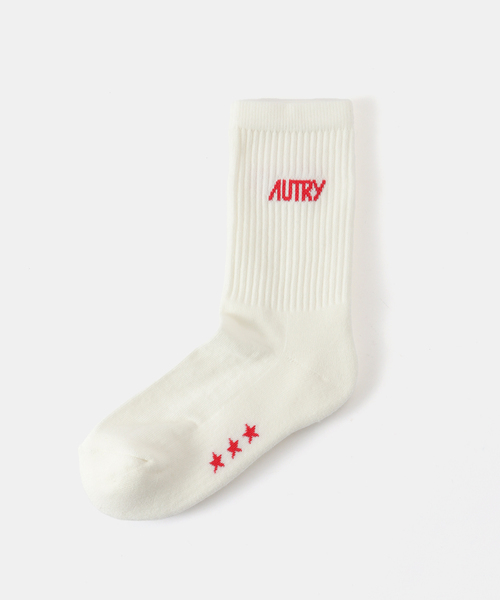 Autry ロコ インタシャソックス SOPU 40LKBLACK セール】AUTRY/オートリー LOGO SOX MAIN UNISEX(ソックス/靴下