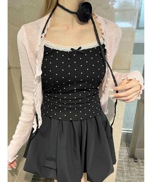 PHILLY | 【PHILLY】リボンポイントドットキャミソール(キャミソール)