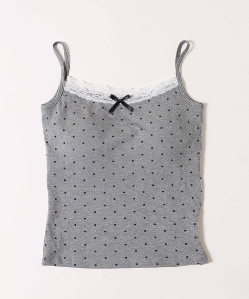 PHILLY（フィリー）の「【PHILLY】リボンポイントドットキャミソール（キャミソール・レディース・ホワイト/グレー/ブラック・FREE）」の17枚目の写真