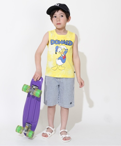 Disney（ディズニー）の「【綿100％】 ディズニー キャラタイダイ タンクトップ 0468K（タンクトップ・キッズ・ブラック×レッド/ホワイト×ブルー・80ｃｍ/100cm/120cm/130cm/110cm/90cm/140cm）」の7枚目の写真