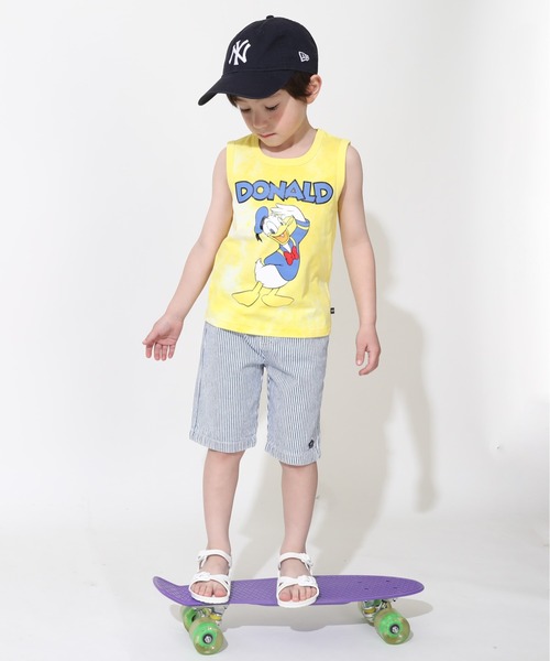 Disney（ディズニー）の「【綿100％】 ディズニー キャラタイダイ タンクトップ 0468K（タンクトップ・キッズ・ブラック×レッド/ホワイト×ブルー・80ｃｍ/100cm/120cm/130cm/110cm/90cm/140cm）」の9枚目の写真