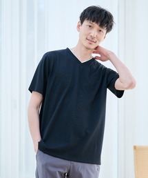リネンタッチ Vネック Ｔシャツ