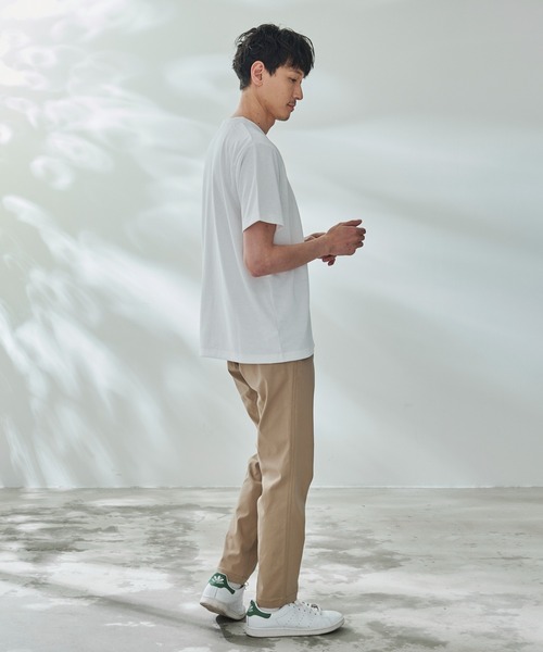 Arnold Palmer(アーノルドパーマー)の「リネンタッチ Vネック Tシャツ(Tシャツ/カットソー・メンズ・ホワイト/グレイッシュベージュ/ブラック・L/M/LL)」の21枚目の写真