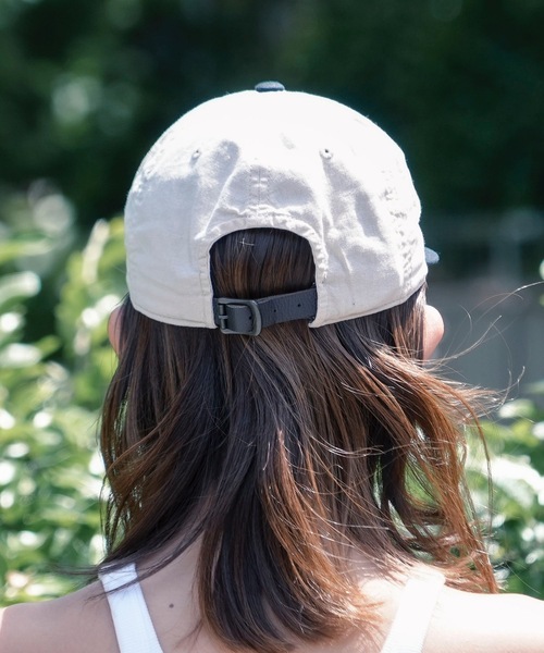 AMERICAN NEEDLE(アメリカンニードル)の「CAP / AMERICAN NEEDLE(アメリカンニードル)LINE OUT-NEW YORK BLACK YANKEESニューヨークブラックヤンキースNYロゴ刺繍クラシックデザインベースボールキャップ(キャップ・メンズ・ホワイト系その他・FREE)」の4枚目の写真