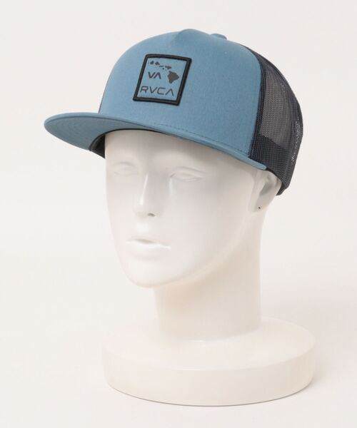 RVCA（ルーカ）の「RVCA メンズ 【HAWAII】 ISLANDS PATCH TRUCKER キャップ 【2025年夏モデル】/ルーカ帽子（キャップ・メンズ・ブラック/ブルー系その他・FREE）」の4枚目の写真