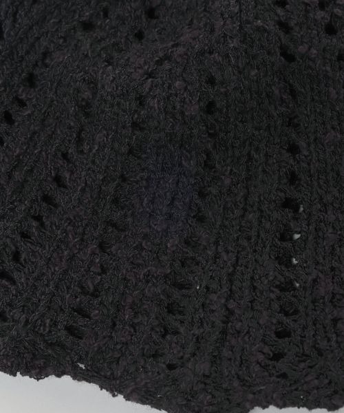 JEANASIS（ジーナシス）の「ガラアソートクロシェHAT/452725（ハット・レディース・グリーン系その他/ホワイト系その他/ブラック系その他・FREE）」の15枚目の写真