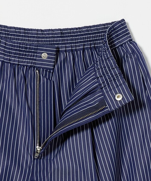 ストライプ タック イージーパンツ UNITED ARROWS パンツ ストライプ タック イージーパンツ