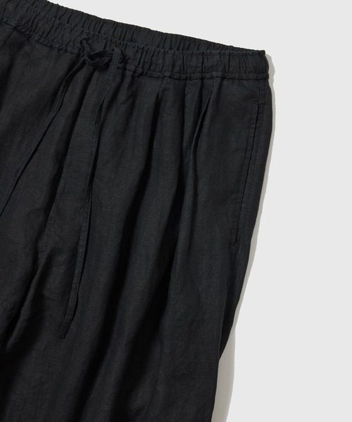 ADAM ET ROPE'（アダムエロペ）の「ワイド イージー リネンパンツ / セットアップ可能（その他パンツ・メンズ・ブラック/カーキ/ネイビー・M/L）」の10枚目の写真