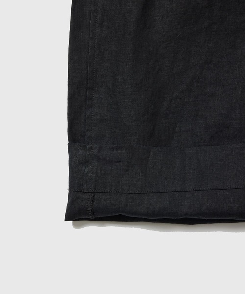 ADAM ET ROPE'（アダムエロペ）の「ワイド イージー リネンパンツ / セットアップ可能（その他パンツ・メンズ・ブラック/カーキ/ネイビー・M/L）」の7枚目の写真