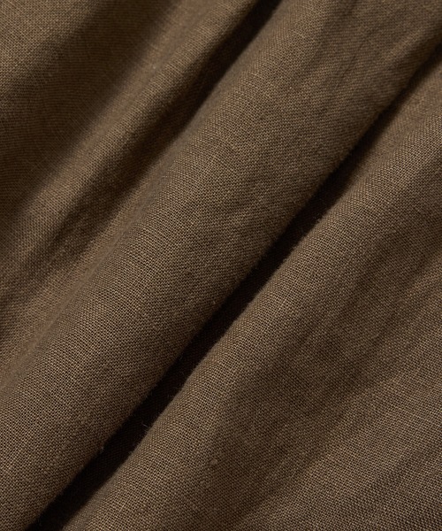ADAM ET ROPE'（アダムエロペ）の「ワイド イージー リネンパンツ / セットアップ可能（その他パンツ・メンズ・ブラック/カーキ/ネイビー・M/L）」の4枚目の写真