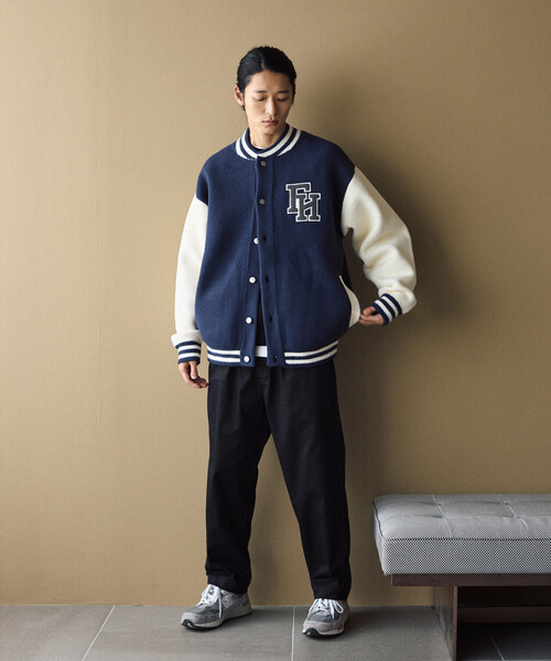 Firsthand（ファーストハンド）の「Firsthand/ファーストハンド ワイドシルエット ドロストチノパンツ / テーパードシルエット イージーチノパンツ（チノパンツ・メンズ・チャコールグレー/ブラック/ネイビー・M/L）」の18枚目の写真