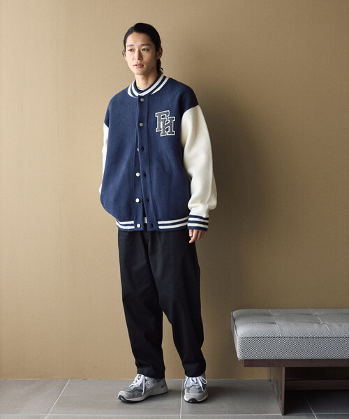 Firsthand（ファーストハンド）の「Firsthand/ファーストハンド ワイドシルエット ドロストチノパンツ / テーパードシルエット イージーチノパンツ（チノパンツ・メンズ・チャコールグレー/ブラック/ネイビー・M/L）」の19枚目の写真