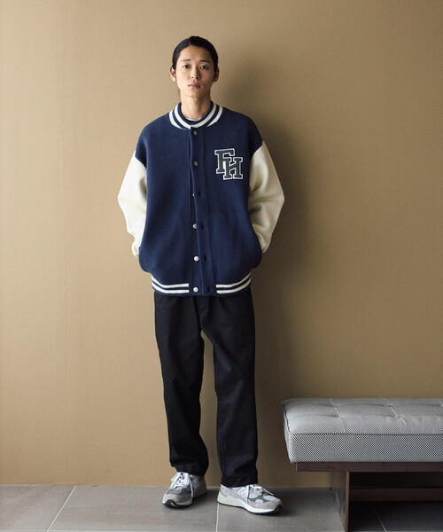 Firsthand（ファーストハンド）の「Firsthand/ファーストハンド ワイドシルエット ドロストチノパンツ / テーパードシルエット イージーチノパンツ（チノパンツ・メンズ・チャコールグレー/ブラック/ネイビー・M/L）」の20枚目の写真