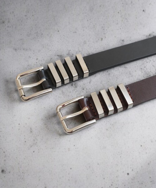 antiqua(アンティカ)の「本革ベルト(ベルト・レディース・ブラウン/ブラック・FREE)」の13枚目の写真