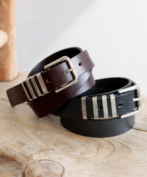 antiqua(アンティカ)の「本革ベルト(ベルト・レディース・ブラウン/ブラック・FREE)」の14枚目の写真