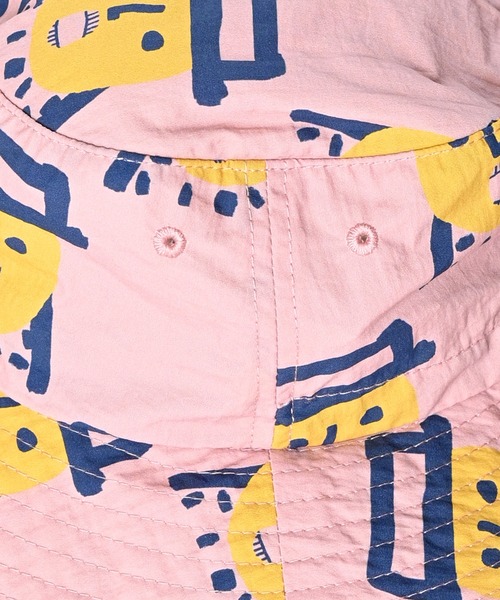 MARKEY'S(マーキーズ)の「【UVカット/水陸両用】総柄サファリハット(ハット・キッズ・ライトブルー/マルチ/ピンク/ベージュ・M/S/L)」の20枚目の写真