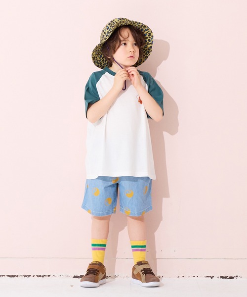 MARKEY'S(マーキーズ)の「【UVカット/水陸両用】総柄サファリハット(ハット・キッズ・ライトブルー/マルチ/ピンク/ベージュ・M/S/L)」の6枚目の写真