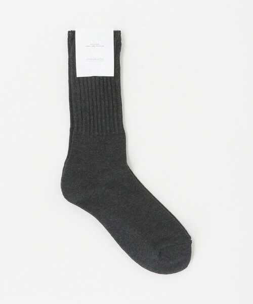 green label relaxing（グリーンレーベルリラクシング）の「GLR ルーズ ソックス（ソックス/靴下・メンズ・オレンジ/ブラック/ホワイト/ダークグレー/パープル/ケリーグリーン/ベージュ・FREE）」の4枚目の写真