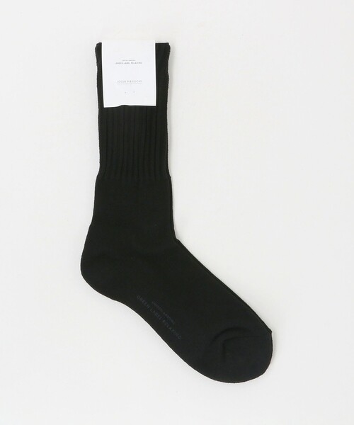 green label relaxing（グリーンレーベルリラクシング）の「GLR ルーズ ソックス（ソックス/靴下・メンズ・オレンジ/ブラック/ホワイト/ダークグレー/パープル/ケリーグリーン/ベージュ・FREE）」の3枚目の写真