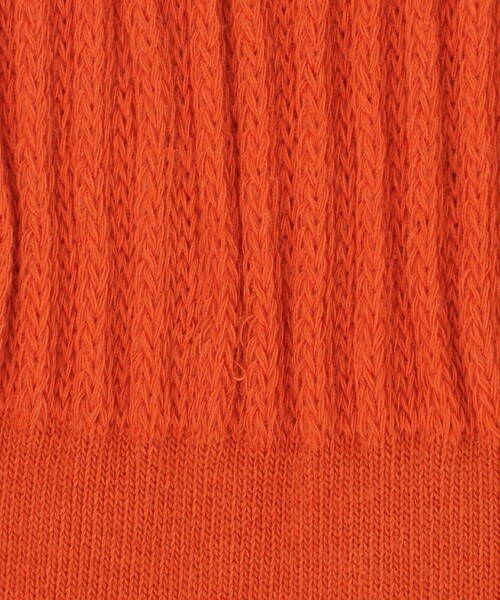 green label relaxing（グリーンレーベルリラクシング）の「GLR ルーズ ソックス（ソックス/靴下・メンズ・オレンジ/ブラック/ホワイト/ダークグレー/パープル/ケリーグリーン/ベージュ・FREE）」の16枚目の写真