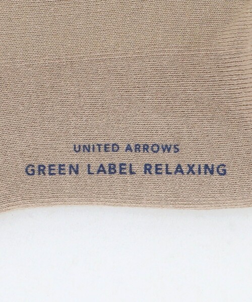 green label relaxing（グリーンレーベルリラクシング）の「GLR ルーズ ソックス（ソックス/靴下・メンズ・オレンジ/ブラック/ホワイト/ダークグレー/パープル/ケリーグリーン/ベージュ・FREE）」の19枚目の写真