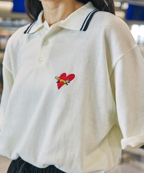 PENNEYS/ペニーズ 別注 THE FOX ロゴ ハート刺繍 ラインデザイン