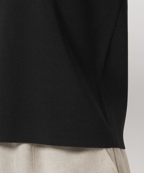 green label relaxing（グリーンレーベルリラクシング）の「【WEB限定】＜at ease＞ サマー ニット TEE -ウォッシャブル・接触冷感・UVカット-（ニット/セーター・レディース・コバルトブルー/ブラック/オフホワイト・FREE）」の21枚目の写真