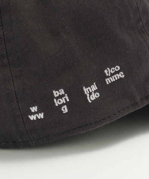 bal(バル)の「【BAL / バル】 COTTON 6-PANEL HAT BALA-660(キャップ・レディース・グレー/その他・FREE)」の8枚目の写真