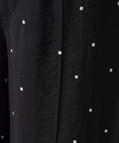 A part by(アパートバイ)の「ドットシシュウパンツ(その他パンツ・レディース・ブラック/ブラウン/オフホワイト・FREE)」の19枚目の写真