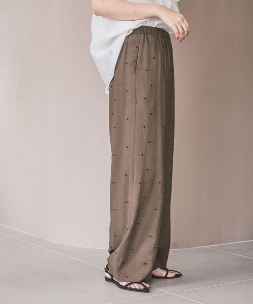 A part by（アパートバイ）の「ドットシシュウパンツ（その他