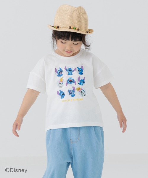 Disneyland Resort スティッチ　長袖カットソー ☆Disneyland限定☆男女兼用 スティッチ 長袖Tシャツ (Disney/T