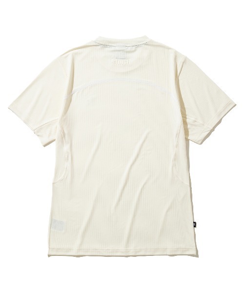 Kinetics(キネティクス)の「New Balance Klutch Men's Mesh Performance T-Shirt(ニューバランス クラッチ メッシュ パフォーマンスTシャツ)(Tシャツ/カットソー・メンズ・ベージュ系/グリーン系/イエロー系・MEDIUM/LARGE/X-LARGE)」の5枚目の写真