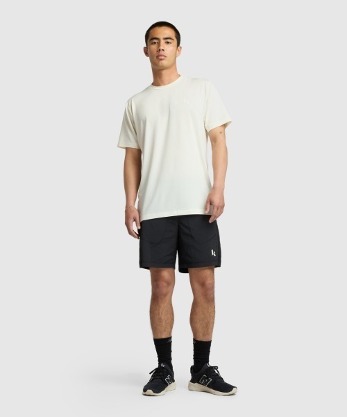 Kinetics(キネティクス)の「New Balance Klutch Men's Mesh Performance T-Shirt(ニューバランス クラッチ メッシュ パフォーマンスTシャツ)(Tシャツ/カットソー・メンズ・ベージュ系/グリーン系/イエロー系・MEDIUM/LARGE/X-LARGE)」の11枚目の写真