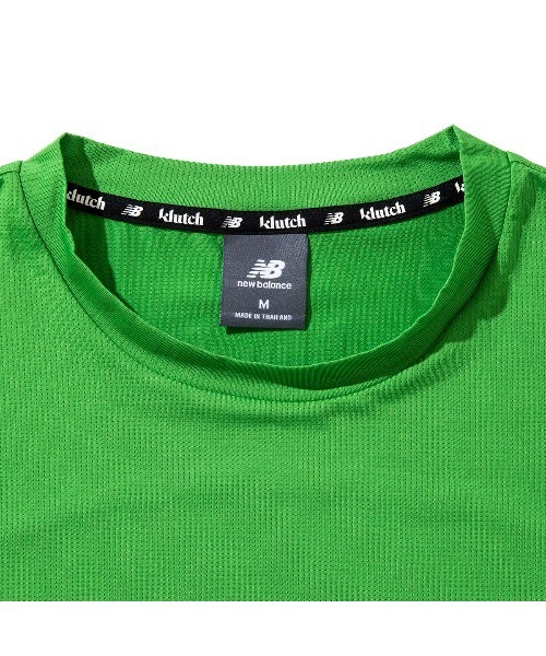 Kinetics(キネティクス)の「New Balance Klutch Men's Mesh Performance T-Shirt(ニューバランス クラッチ メッシュ パフォーマンスTシャツ)(Tシャツ/カットソー・メンズ・ベージュ系/グリーン系/イエロー系・MEDIUM/LARGE/X-LARGE)」の20枚目の写真