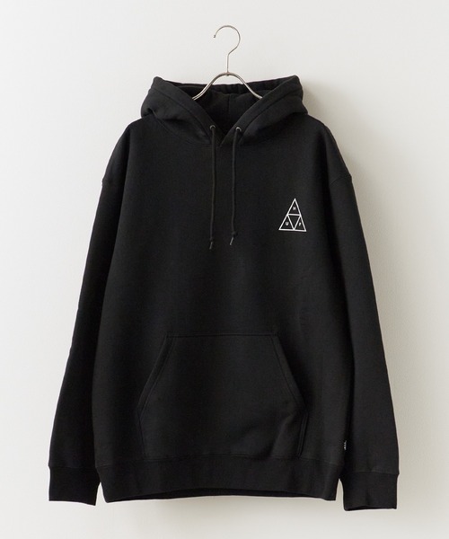 NEW ERA(ニューエラ)の「HUF/ハフ HUF SET TT P/O HOODIE フーディー パーカー(パーカー・メンズ・ブラック/ヘザーグレー・M/L/XL)」の1枚目の写真