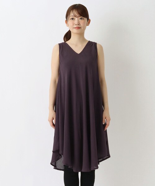 one'sterrace（ワンズテラス）の「リゾート アンブレラワンピース（ワンピース・レディース・グレー系その他7/ブラック系8・02）」の13枚目の写真
