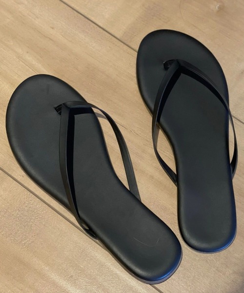 Max Mara レザートングサンダル 10mm トングサンダル GINZA 22cm Max Mara(マックスマーラ) サンダル