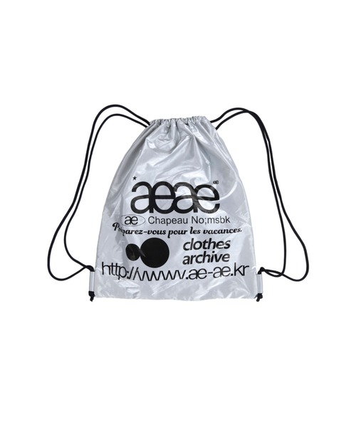 aeae Weblogo ジムサック WEB LOGO GYM SACK（バックパック/リュック）｜aeae